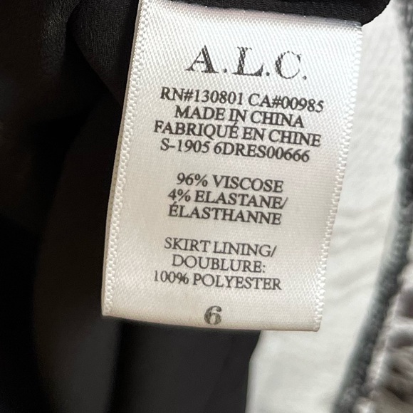 A.L.C. Brinley snake-print puff-sleeve mini dress - Picture 9 of 11